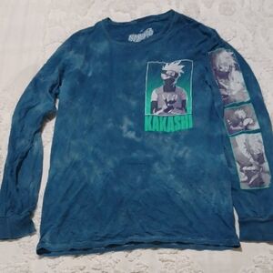 Ripple Junction Naruto Shippuden Kakashi Graphic Long Sleeve Tee